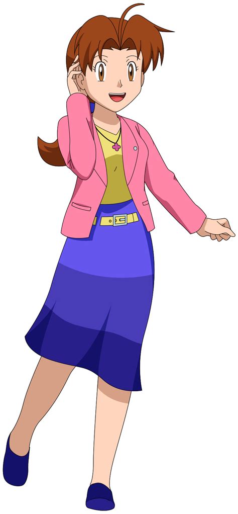 When she was younger, she dreamed of becoming both a model and a Pokémon Trainer, but abandoned those dreams to run the restaurant after Ash was. . Delia ketchum height